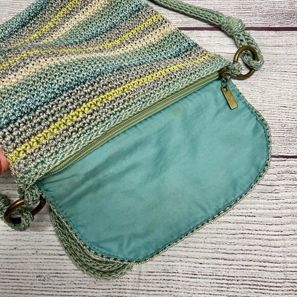 The Sak Crotchet Zipper Crossbody Shoulder Bag - Picture 9 of 11